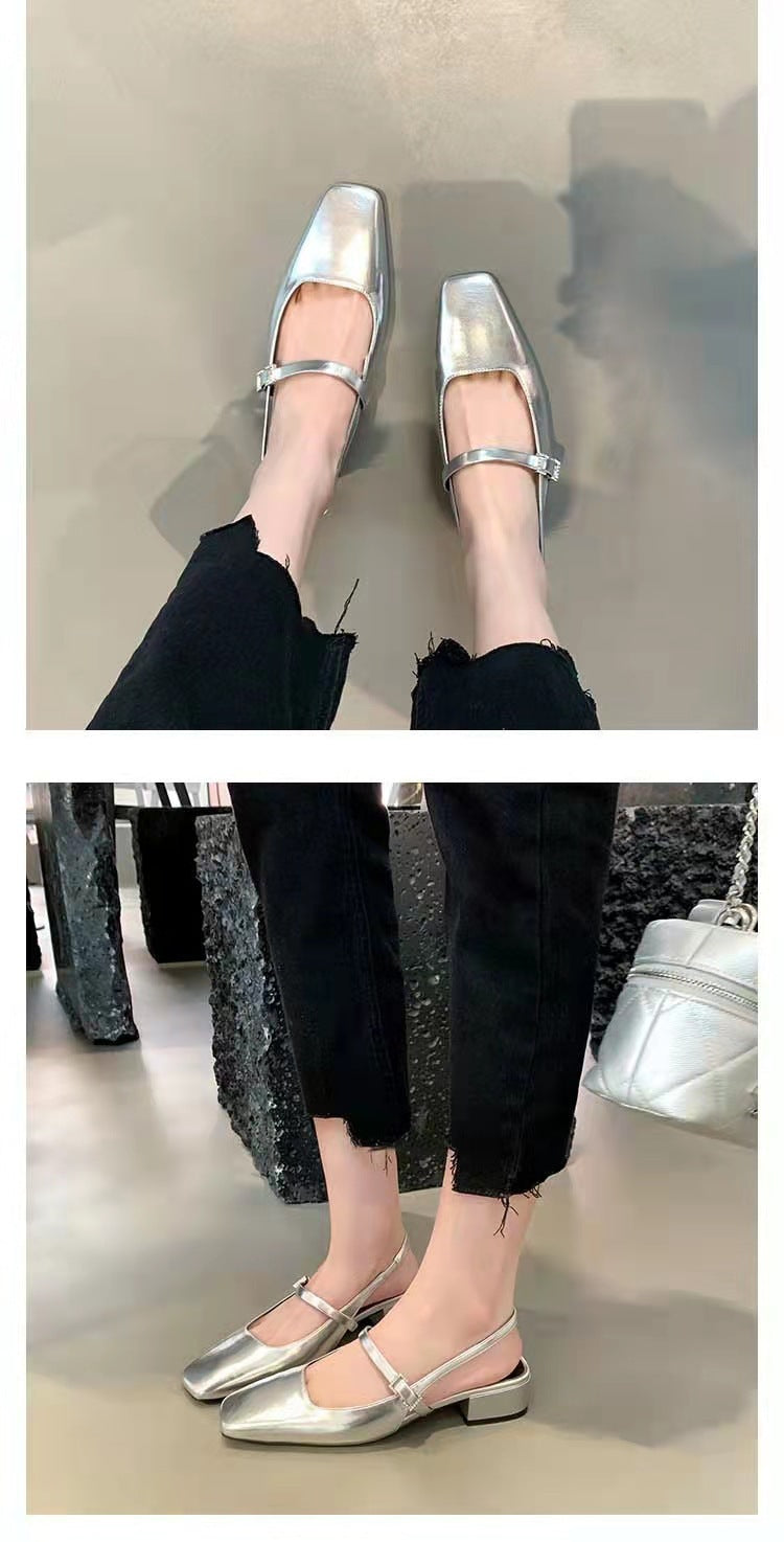 Mary Jane Schuhe mit eckiger Zehenpartie – Bild 6 | LuxeStyle