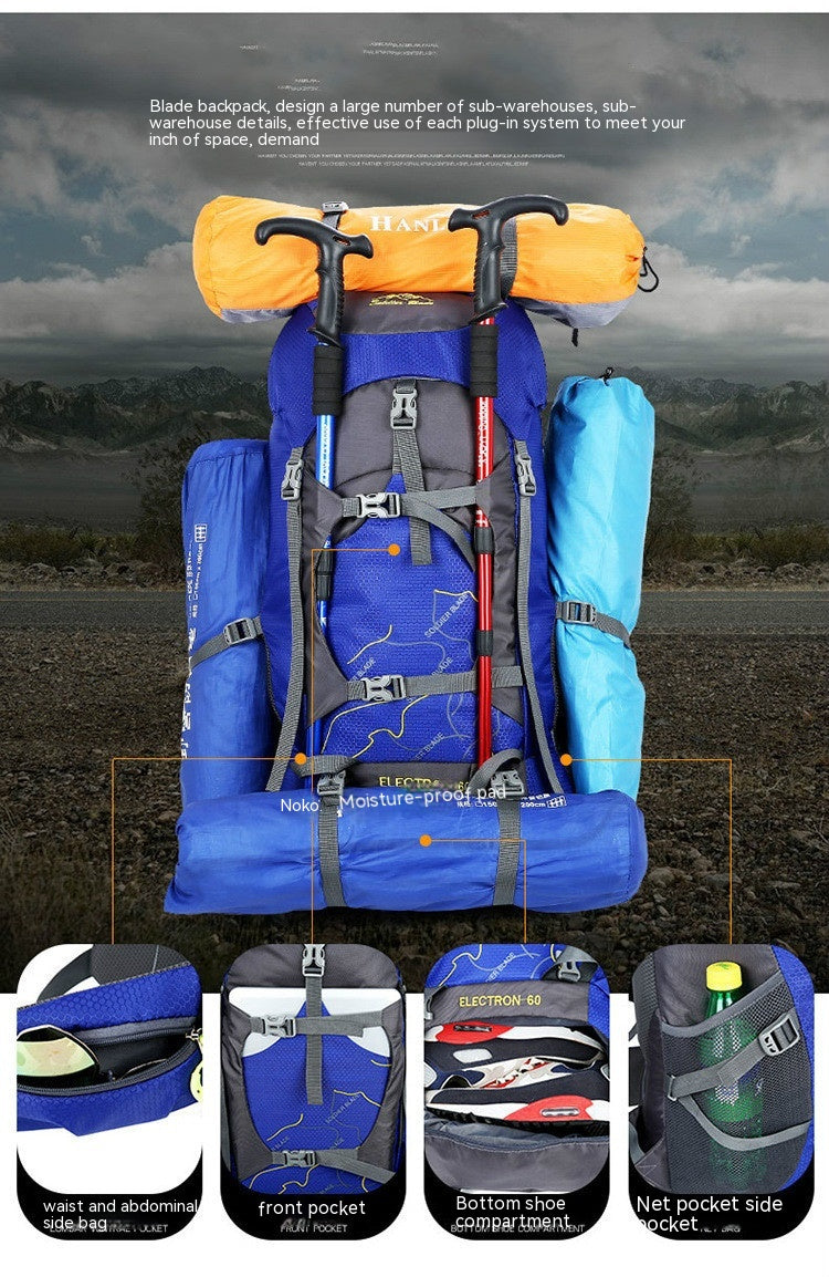 Grosser Wanderrucksack für Outdoor-Sport