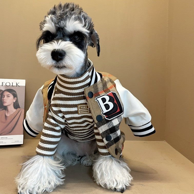 Hunde-Winterjacke aus Wolle