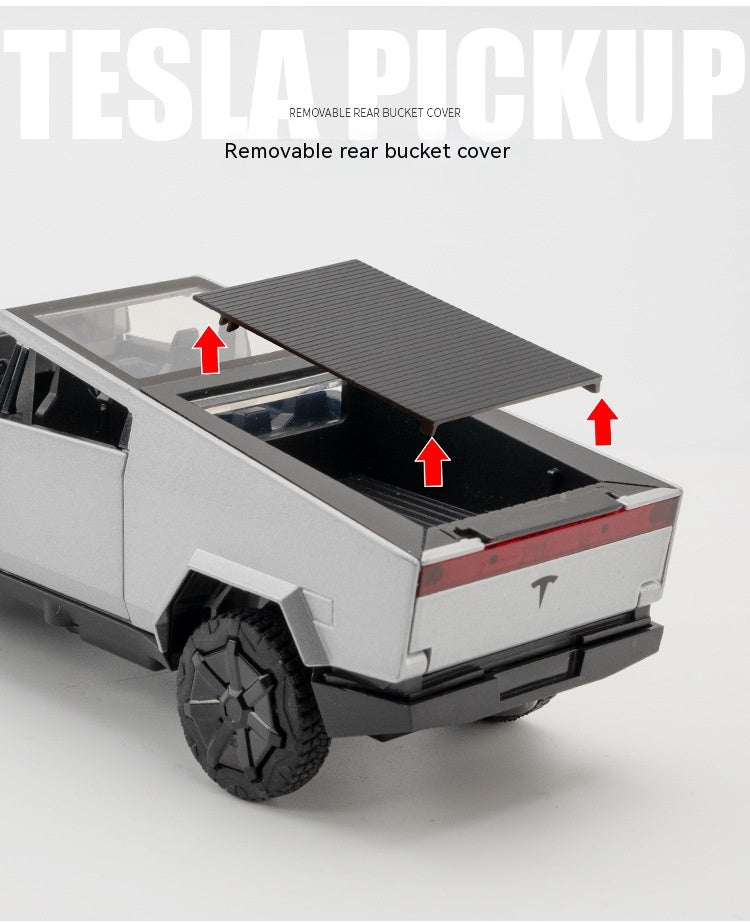 Tesla Pickup Trailer Modellauto (1:32) – Bild 10 | LuxeStyle