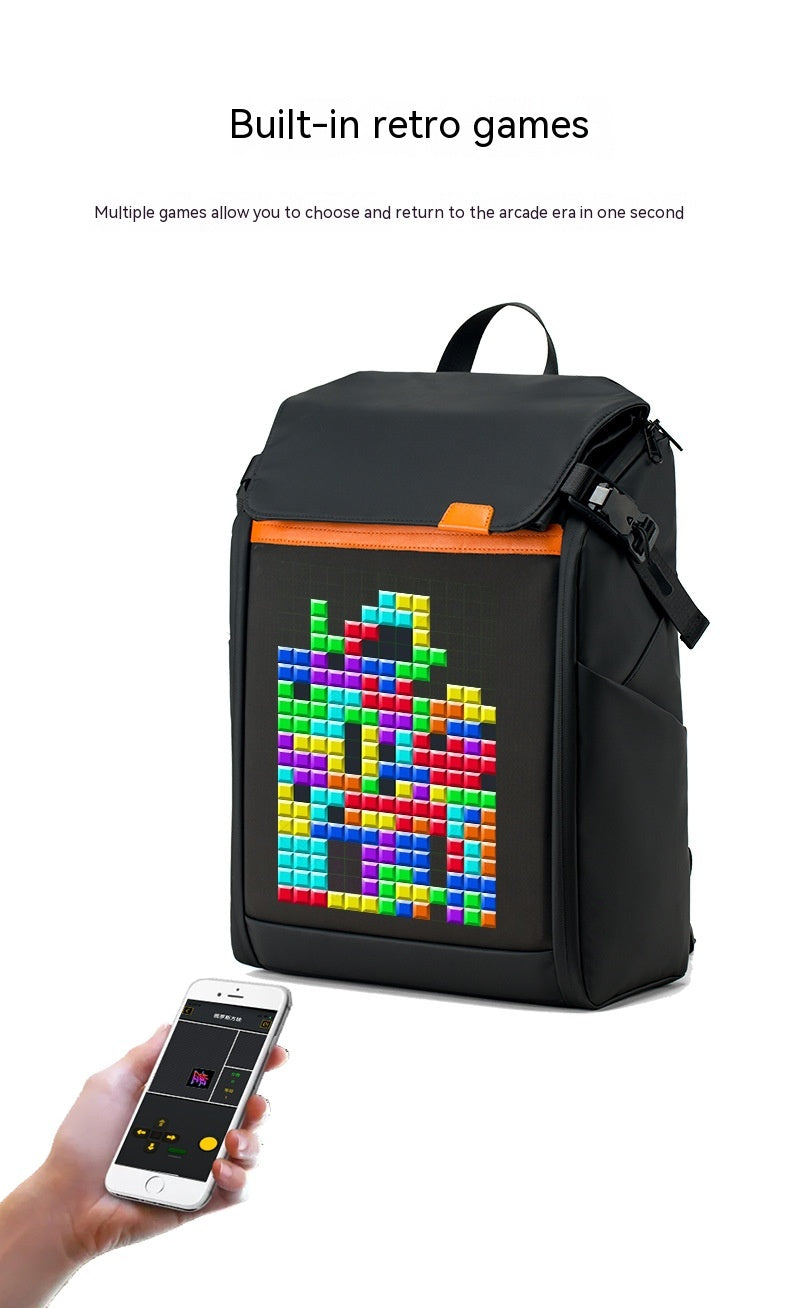 LED Bluetooth Rucksack mit Projektionsdisplay