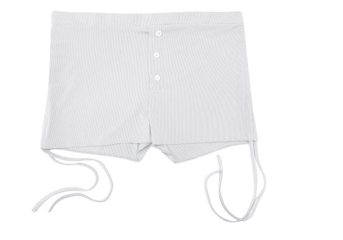 Damen Shorts mit Print und seitlichem Tunnelzug – Bild 6 | LuxeStyle
