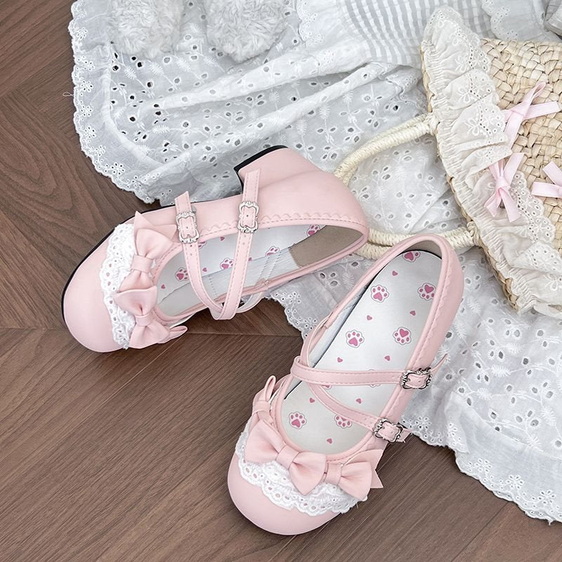 Königlich zarte Lolita-Mary Jane Schuhe