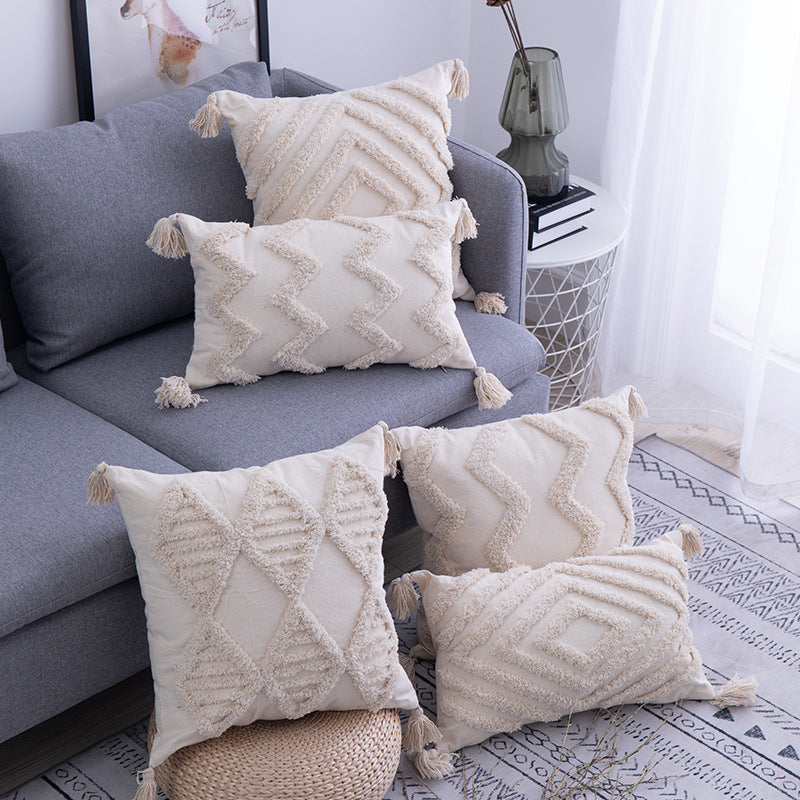 Kissenbezug im Retro-Stil | LuxeStyle