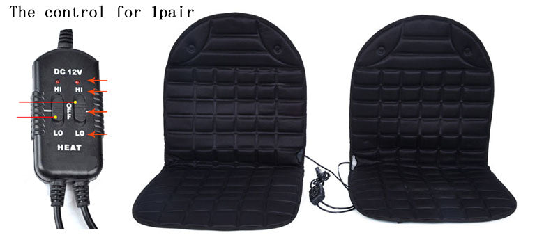 Heizkissen für Autositz 55×46×48 cm – Bild 14 | LuxeStyle