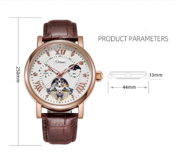Automatische mechanische Herrenuhr, wasserdicht – Bild 5 | LuxeStyle