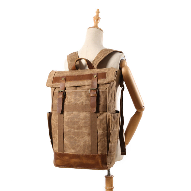 Wasserdichter Retro-Rucksack | LuxeStyle
