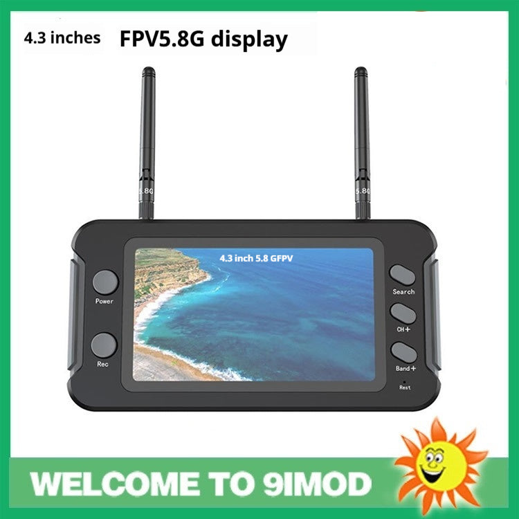 FPV-Monitor 4,3 Zoll mit DVR