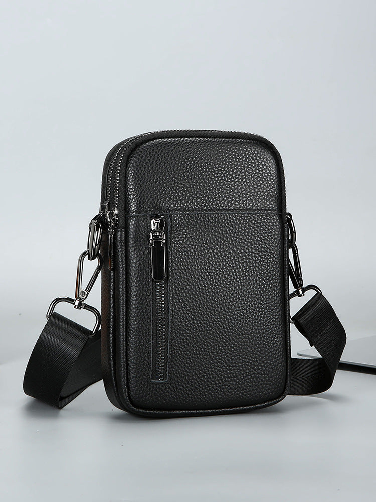 Leder Crossbody Bag
