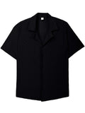 Herren Hemd Einfarbig Slim Fit