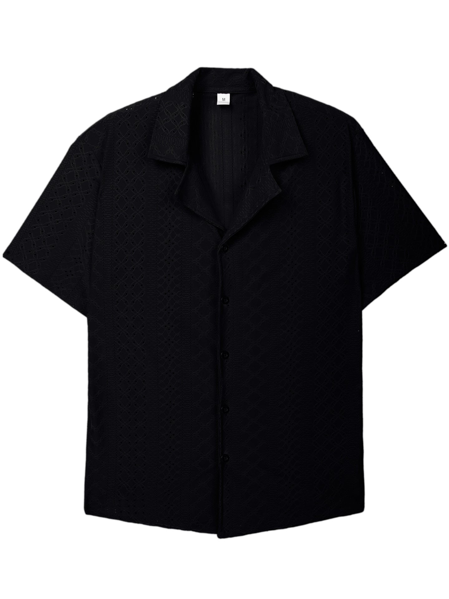 Herren Hemd Einfarbig Slim Fit