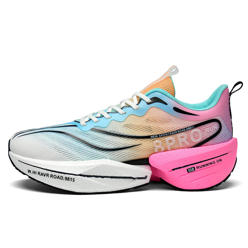 Carbon-Platten Laufschuh mit Dämpfung
