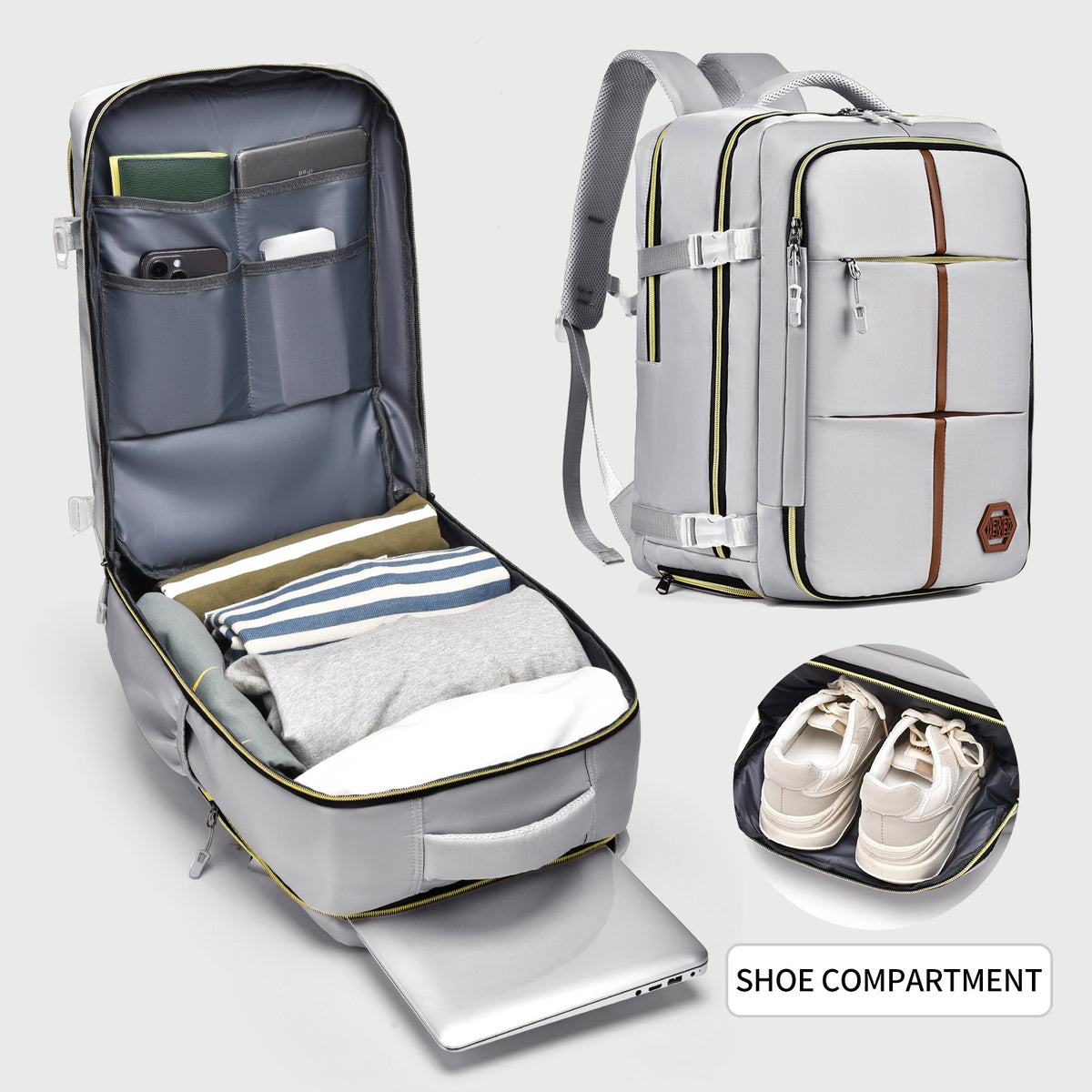 Grosser Outdoor-Rucksack für Studenten – Bild 11 | LuxeStyle