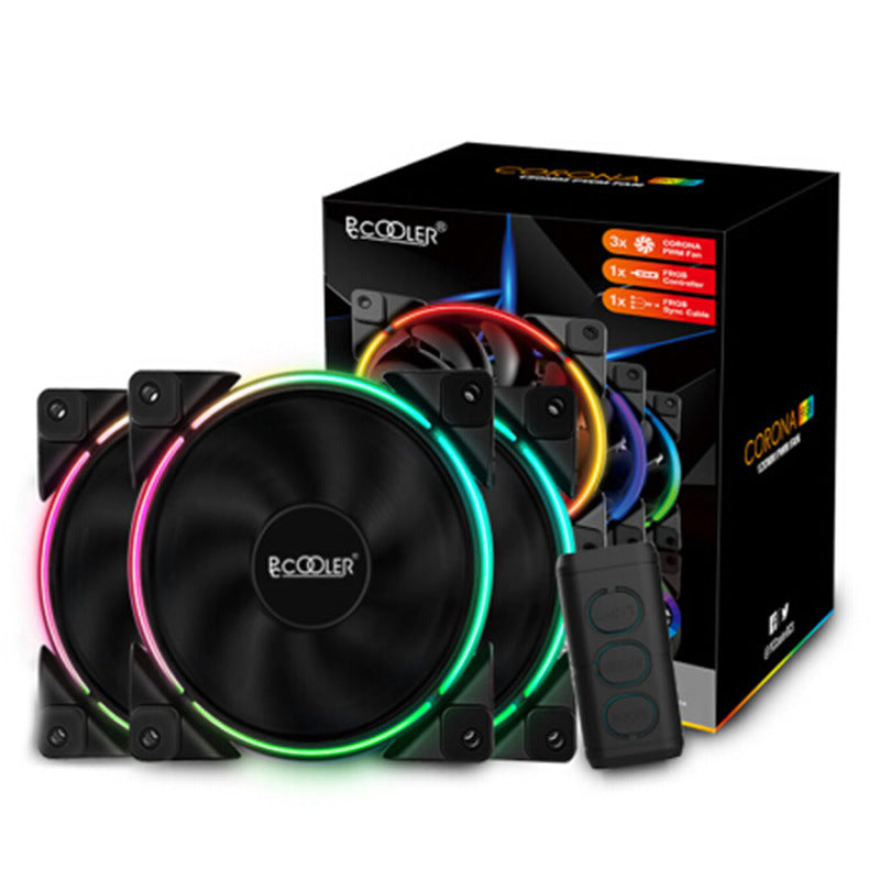 RGB-CPU-Lüfter 12 cm mit hydraulischem Lager – Bild 2 | LuxeStyle