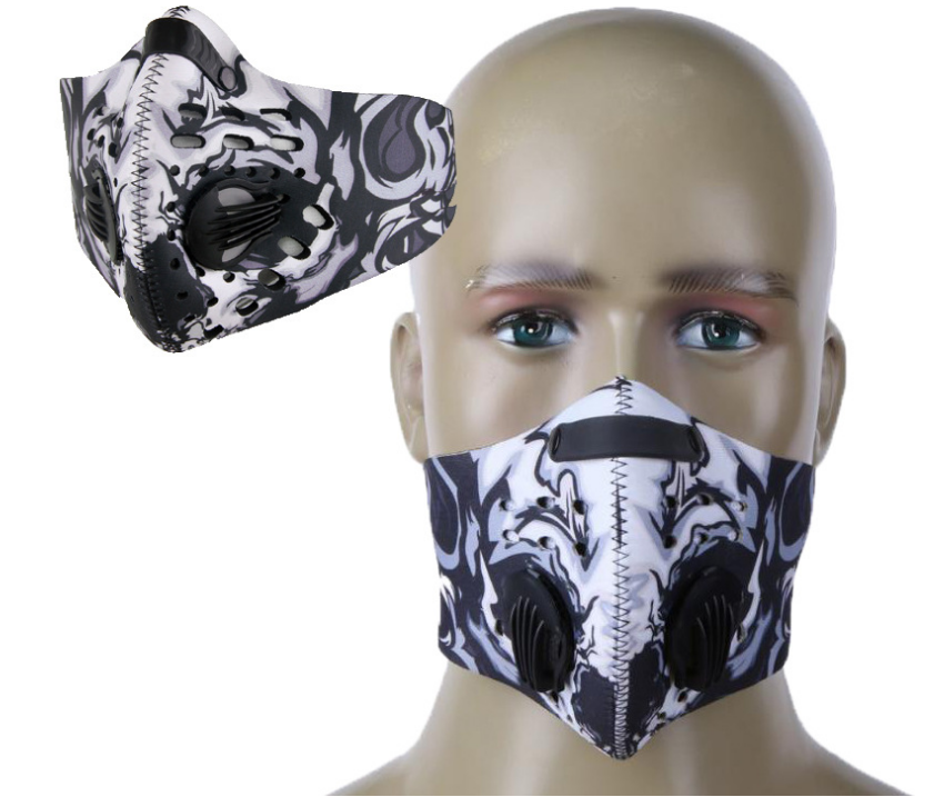 Atmungsaktive Maske für Sport