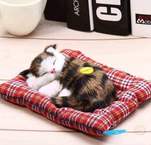 Miauende Katzen-Schlafpuppe