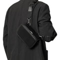Schwarze Crossbody Tasche für Herren – Bild 4 | LuxeStyle