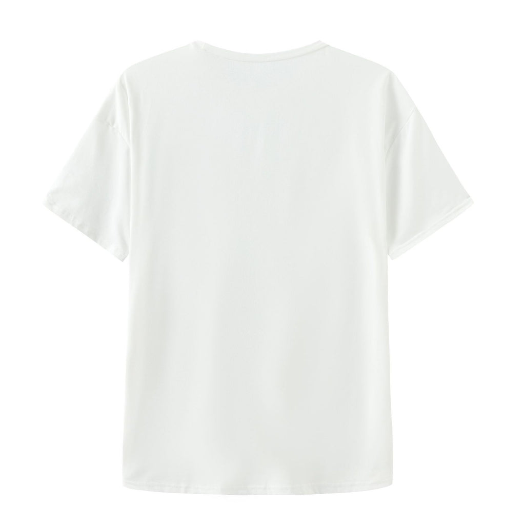 Loose-Fit T-Shirt mit Print