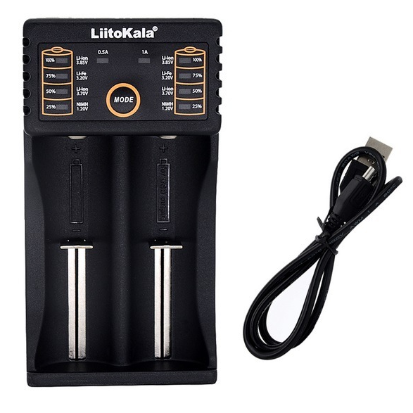 Lithium-Akku-Ladegerät mit USB-Ausgang – Bild 3 | LuxeStyle