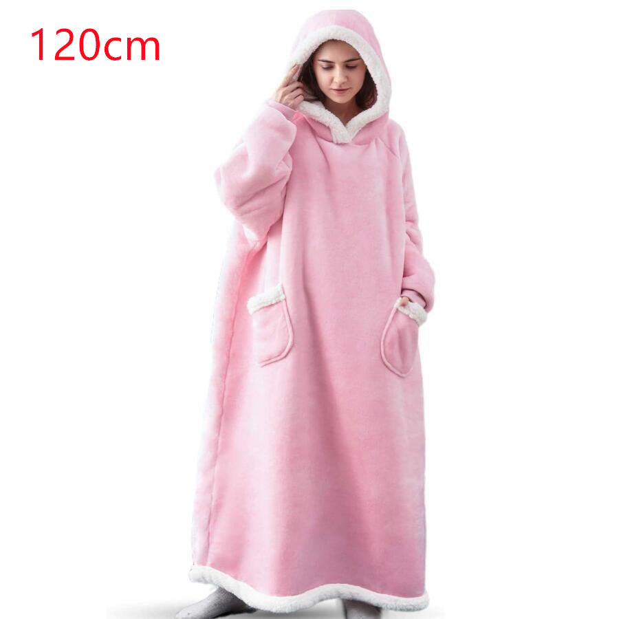 XXL Hoodie-Decke mit Taschen für Sie & Ihn