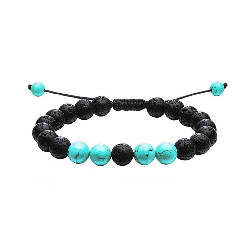 Tiger Eye Partnerarmbänder aus mattem Achat