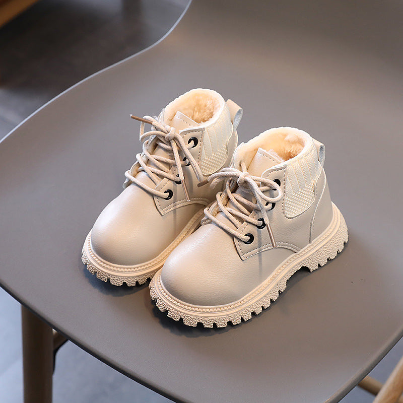 Kinder Martin Boots aus Mikrofaser-Leder – Bild 12 | LuxeStyle