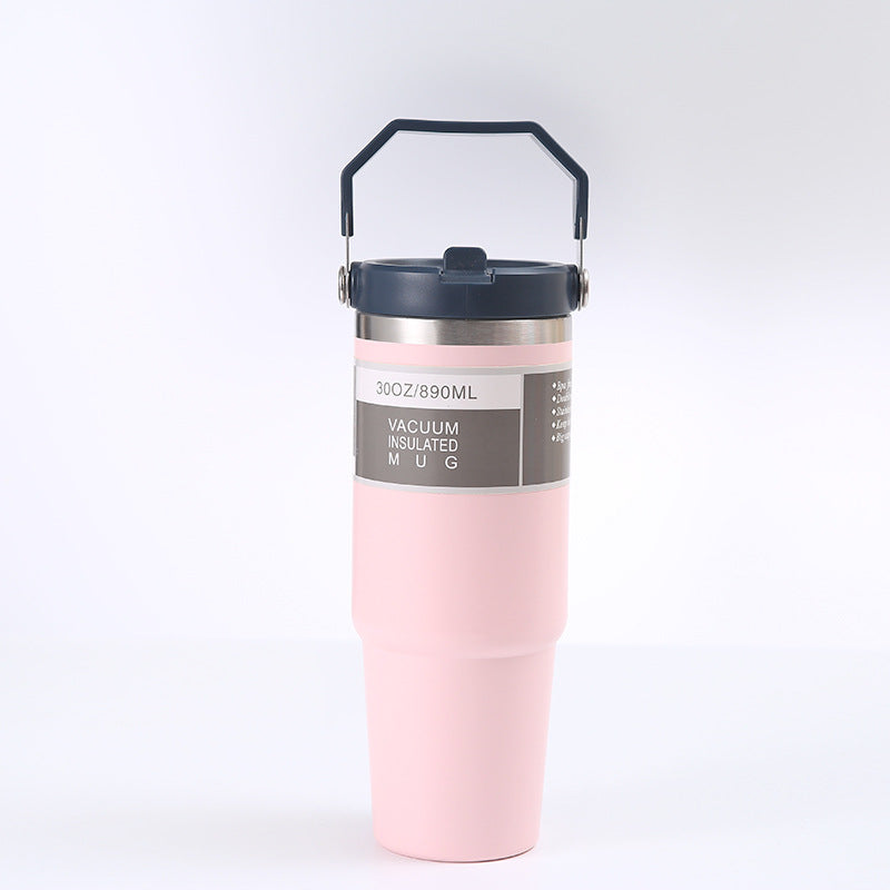 Thermobeker mit Henkel und Deckel, 30oz