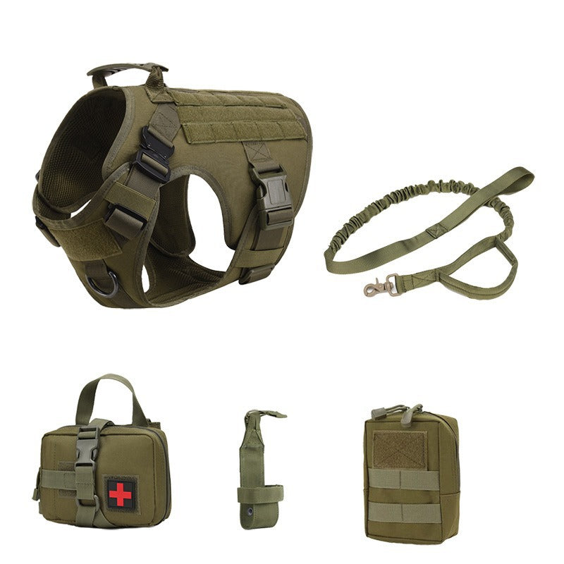 Outdoor Taktik 5-teiliges Hundegeschirr-Set