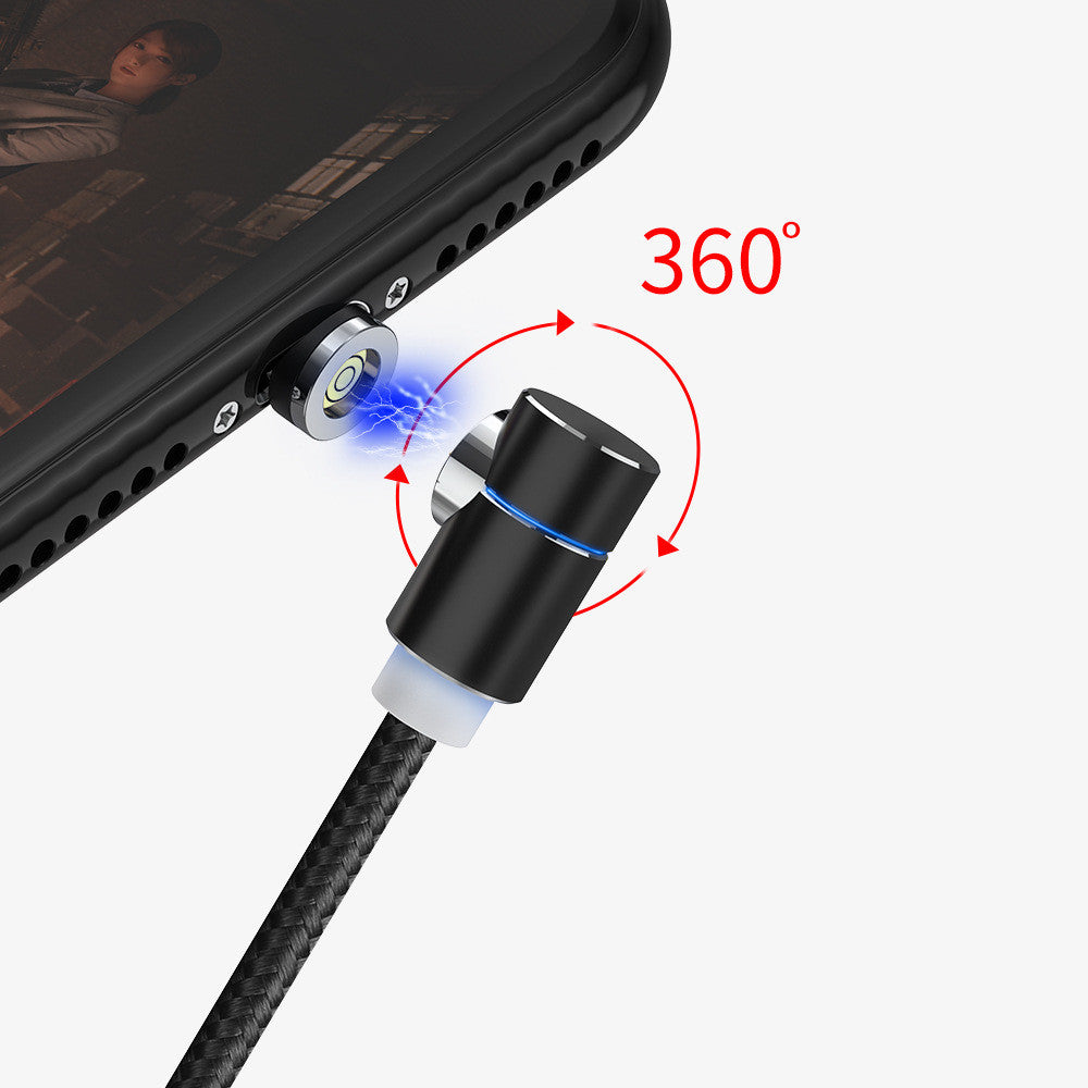 Magnetisches LED-Ladekabel für USB-C & iPhone