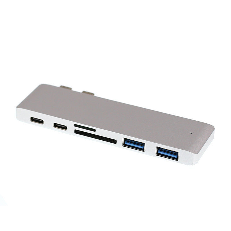USB-C Hub Adapter mit HDMI, VGA, LAN & Power-Port | LuxeStyle