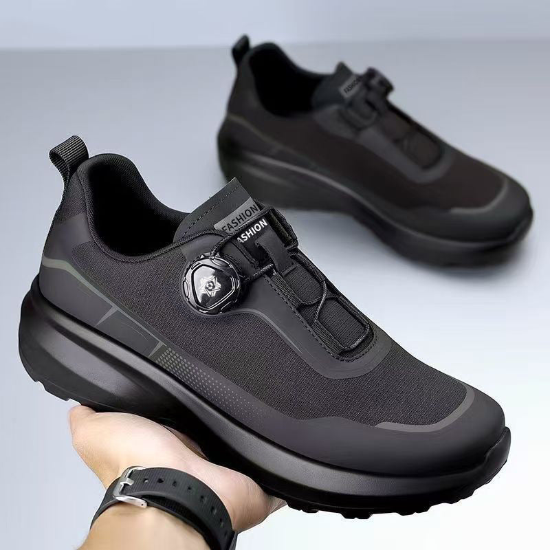 Sneaker mit Drehverschluss und dicker Sohle – Bild 7 | LuxeStyle