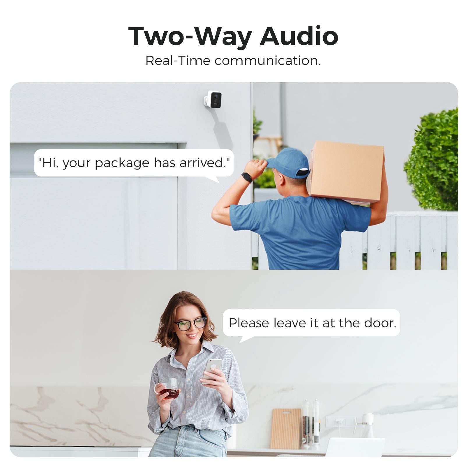 LNDU CL01 4K WLAN Überwachungskamera