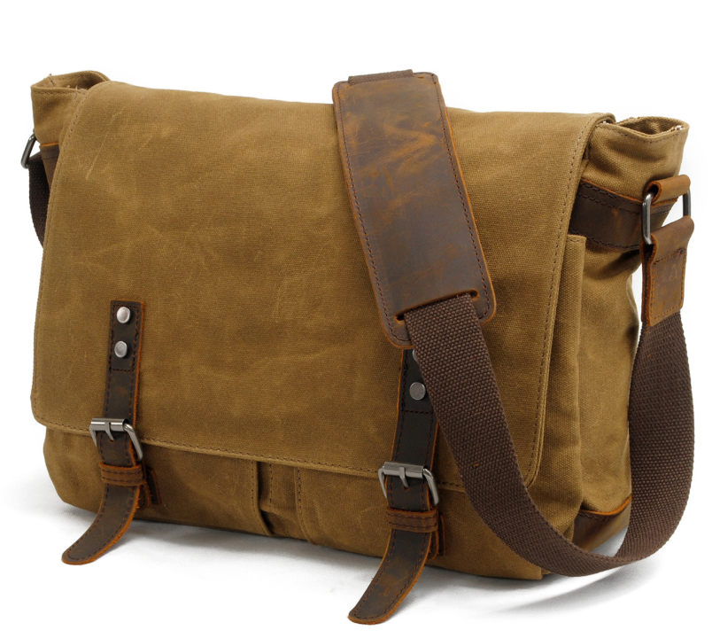Canvas Schultertasche Männer – Bild 3 | LuxeStyle