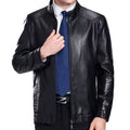 Herren Kunstlederjacke mit Fleece-Futter – Bild 5 | LuxeStyle