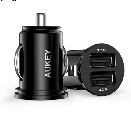 AUKEY Mini USB-Ladeadapter fürs Auto