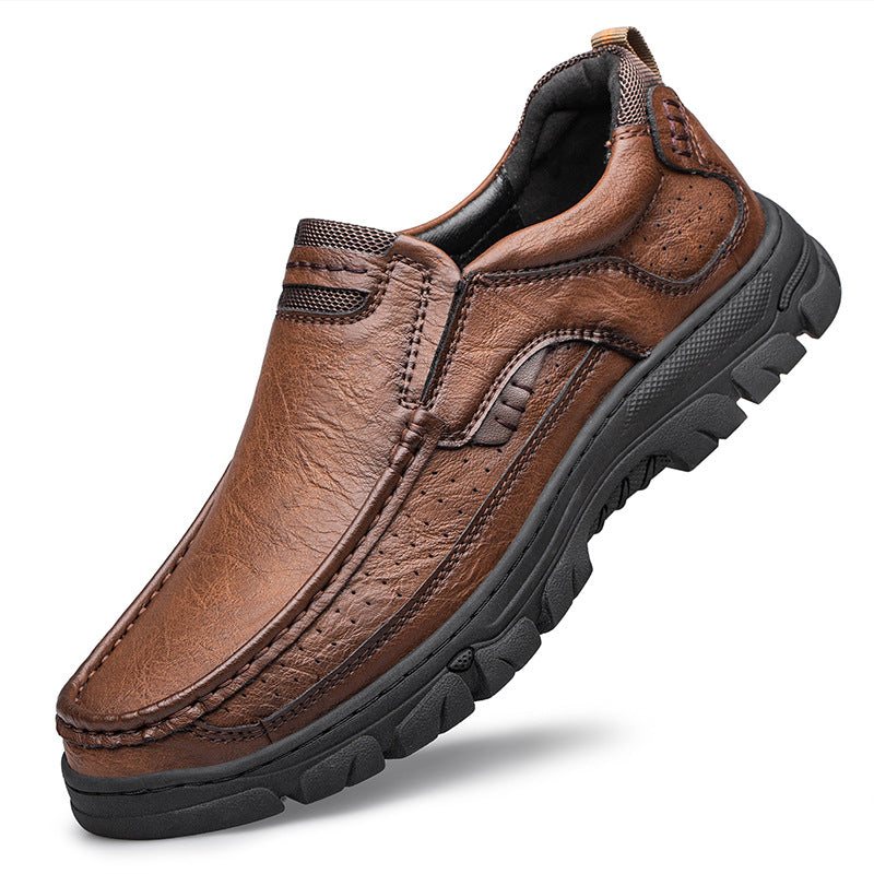 Bequeme Leder-Freizeitschuhe – Bild 4 | LuxeStyle