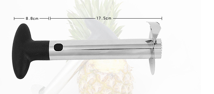 Ananas-Schneider aus Edelstahl