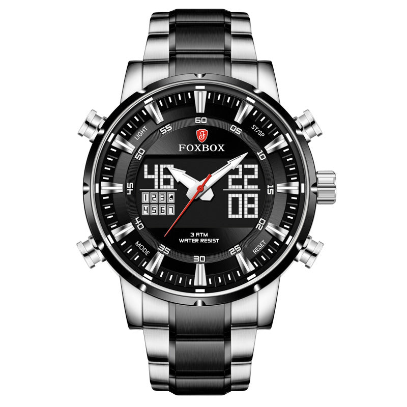 Herren Sportuhr mit Dual-Display – Bild 4 | LuxeStyle