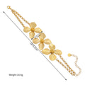Blumen-Halskette und Armband-Set – Bild 4 | LuxeStyle