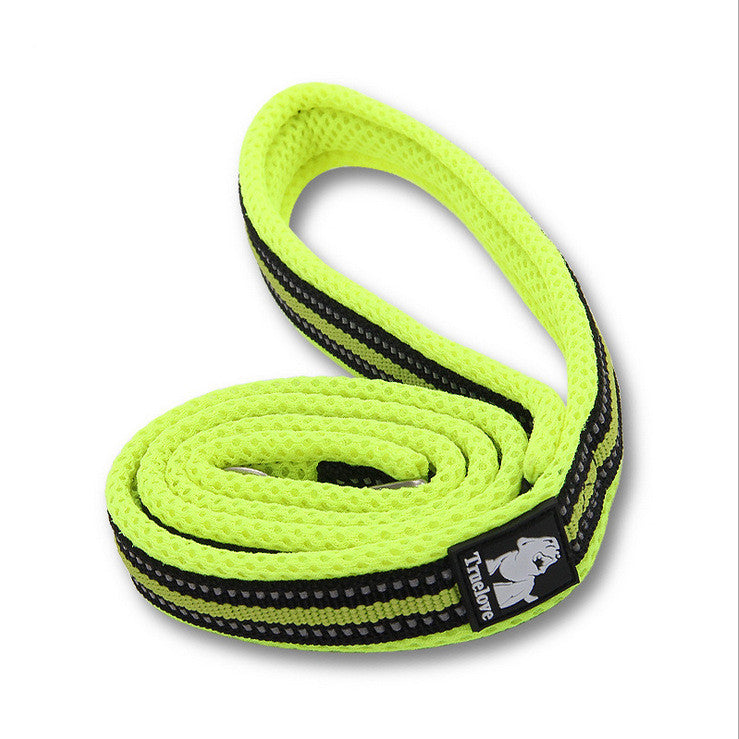 Nylon-Hundeleine – schwarz, orange, grün, blau, rosa – Bild 4 | LuxeStyle
