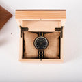 Holz-Damenuhr mit Quarzwerk | LuxeStyle