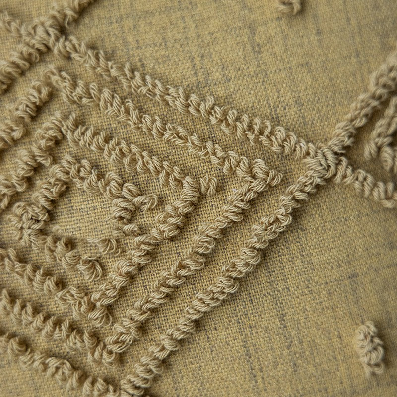 Samtkissen mit geometrischem Loop-Muster – Bild 10 | LuxeStyle