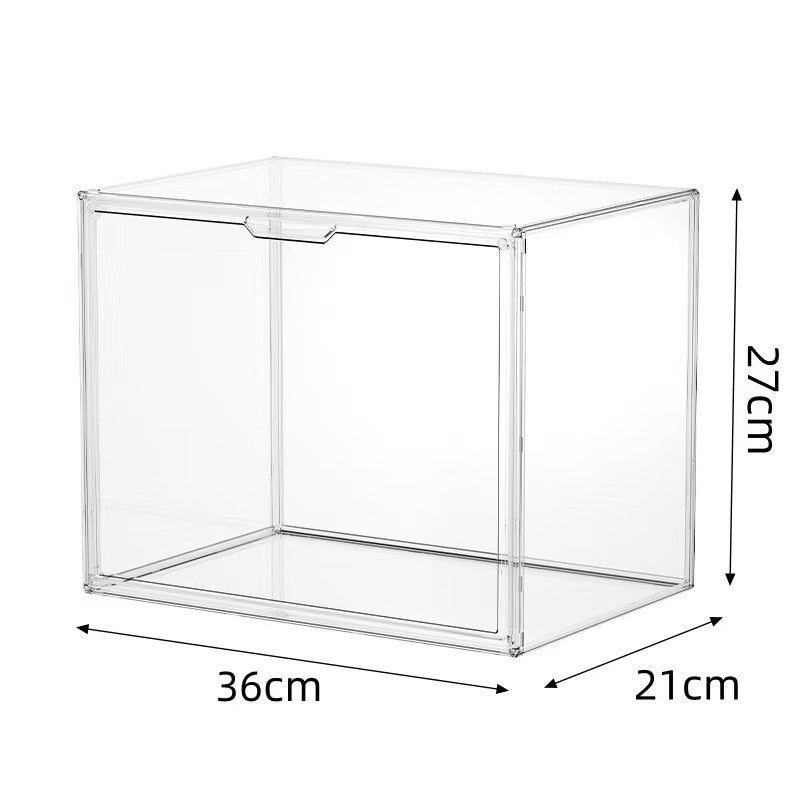 Staubdichte Aufbewahrungsbox aus transparentem Acryl – Bild 16 | LuxeStyle