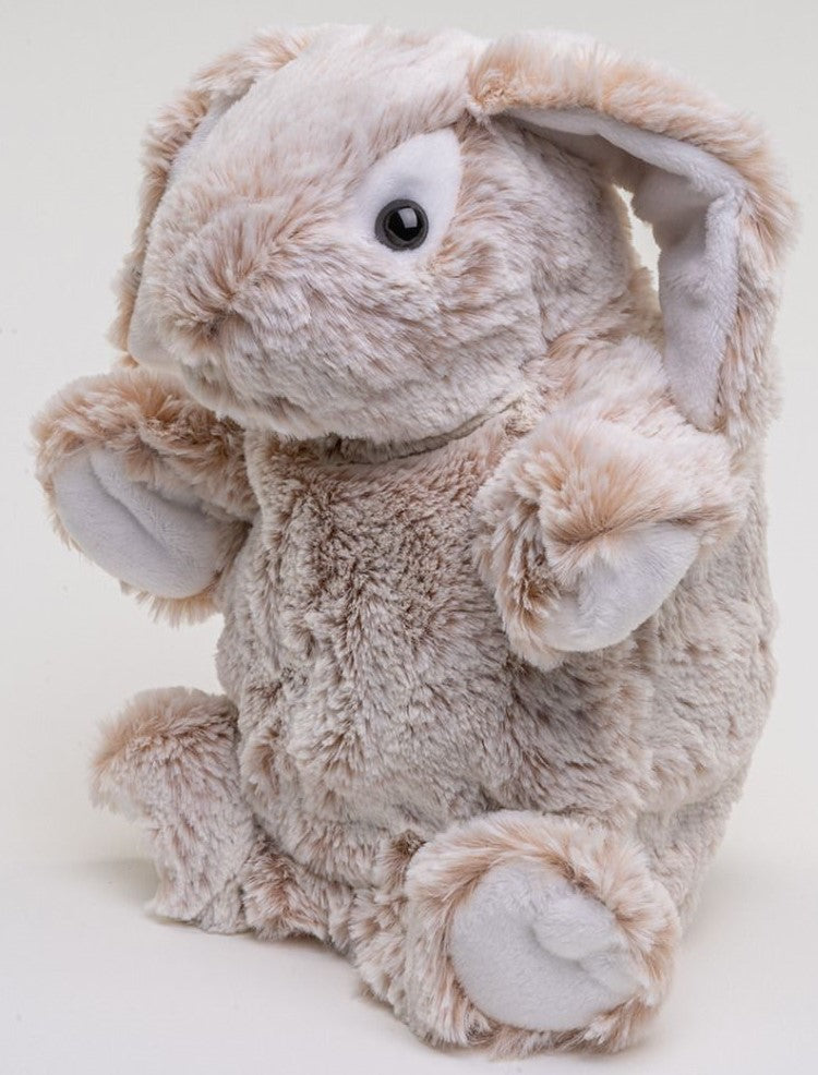 Plüsch Handpuppe Hase 25cm