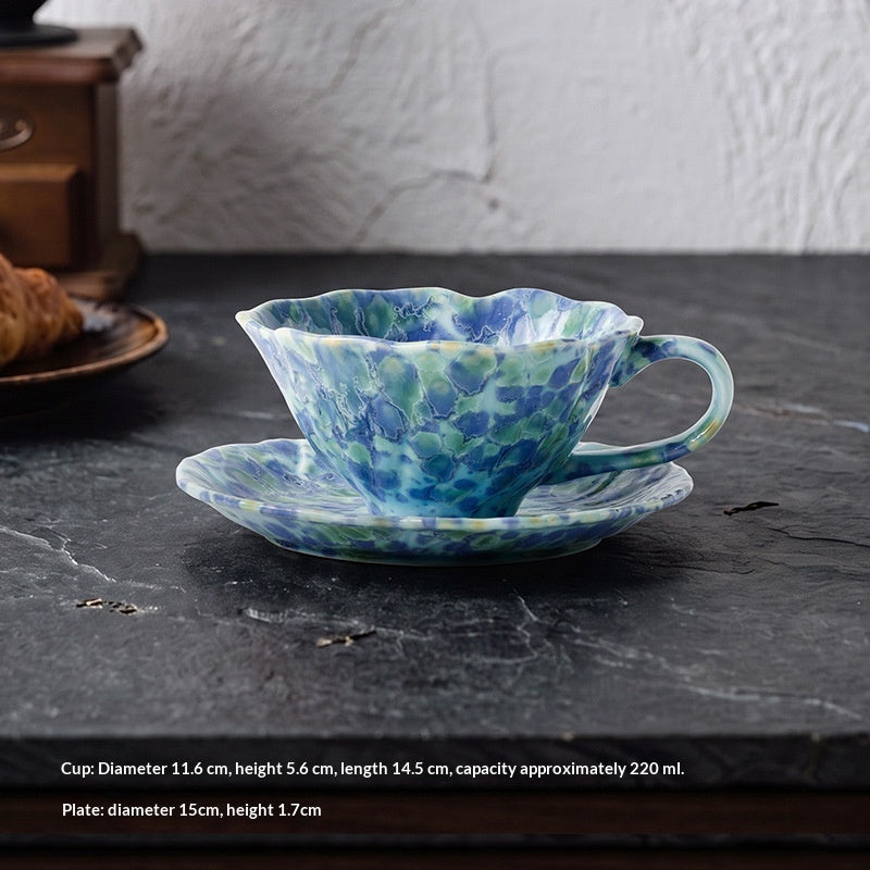 Kaffeebecher mit Blumenmuster – Bild 5 | LuxeStyle