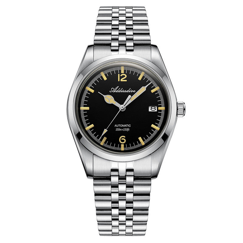 Automatische mechanische Armbanduhr aus 316L Edelstahl – Bild 7 | LuxeStyle