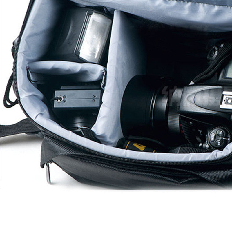 Wasserdichter Fotorucksack aus Nylon – Bild 3 | LuxeStyle