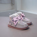 Glitzer Prinzessin Thermo-Baumwollschuhe – Bild 9 | LuxeStyle