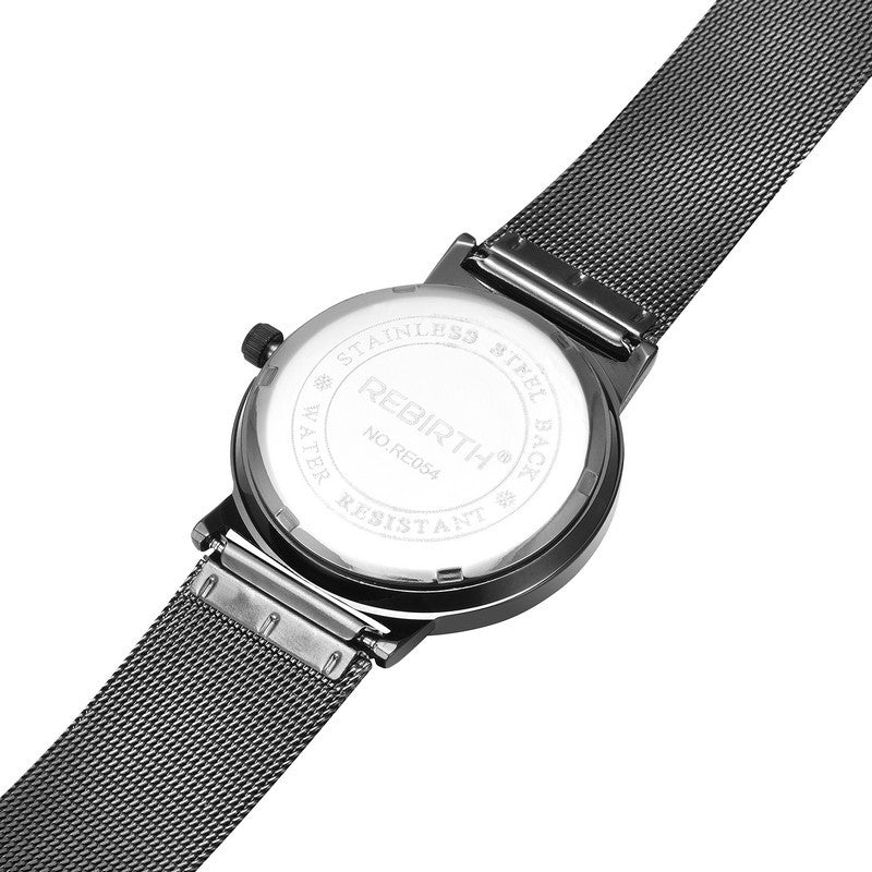 Stahlmesh-Wasserfeste Armbanduhr mit Zeiger – Bild 5 | LuxeStyle