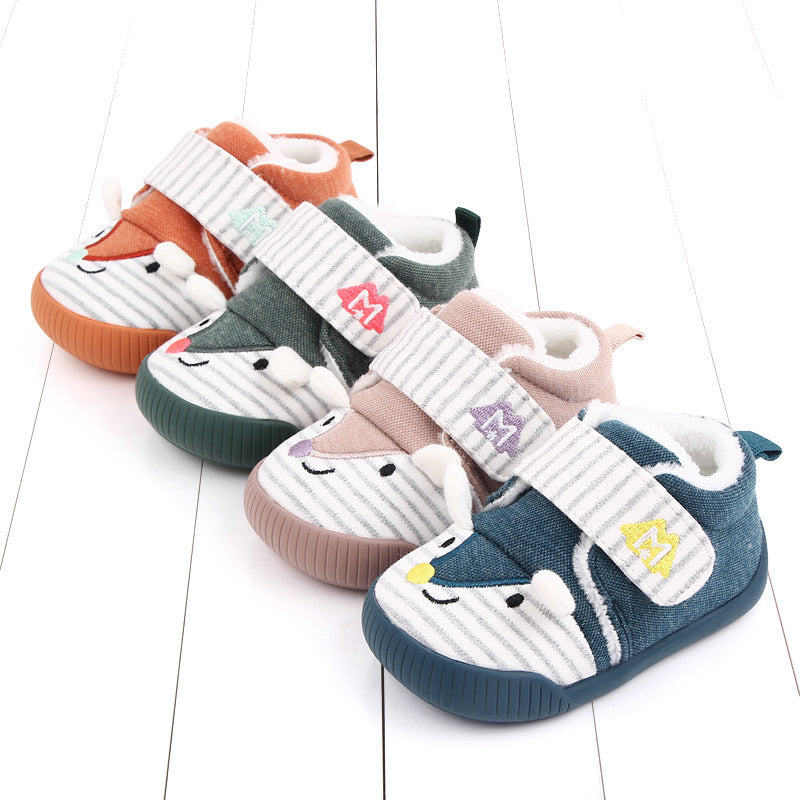 Warme Kleinkinderschuhe mit Tiermuster | LuxeStyle